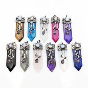 NWT Sword Stone Necklaces